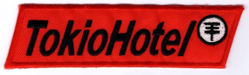 Tokio Hotel stoffen opstrijk patch