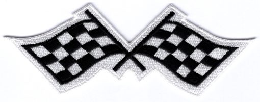 Finish vlag stoffen opstrijk patch