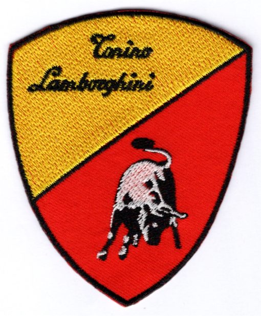 Lamborghini Tonino stoffen opstrijk patch