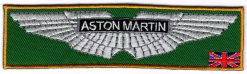 Patch thermocollant en tissu Aston Martin