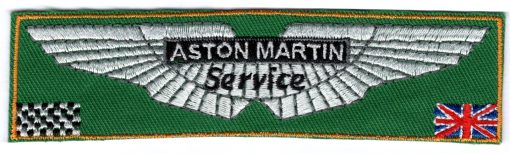 Aston Martin Stoffaufnäher zum Aufbügeln