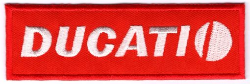Ducati stoffen opstrijk patch