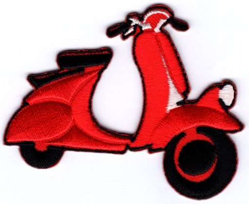 Vespa stoffen opstrijk patch