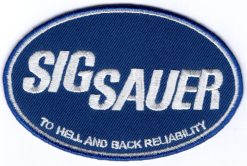 Sig Sauer stoffen opstrijk patch