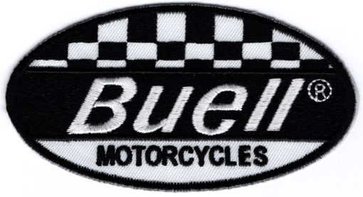 Buell stoffen opstrijk patch