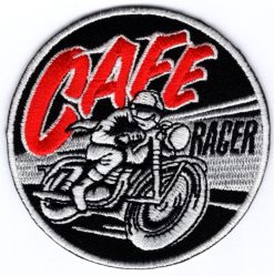 Cafe Racer Applikation zum Aufbügeln