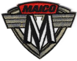 Maico stoffen opstrijk patch