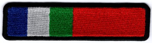 Molukse vlag stoffen opstrijk patch