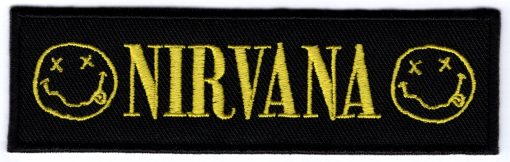Nirvana stoffen opstrijk patch