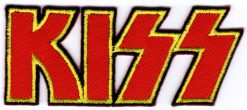 Kiss stoffen opstrijk patch