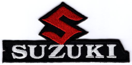 Suzuki stoffen opstrijk patch