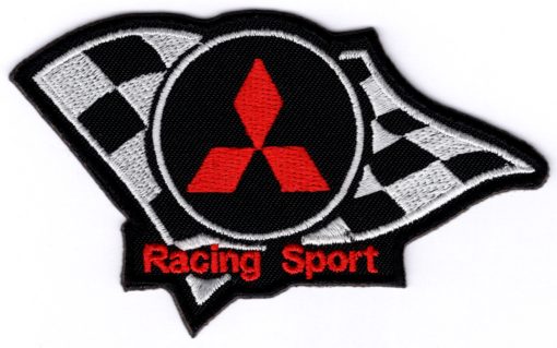 Mitsubishi Racing Sport stoffen opstrijk patch
