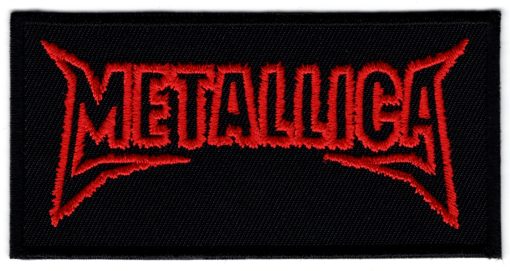 Aufnäher mit Metallica-Applikation zum Aufbügeln