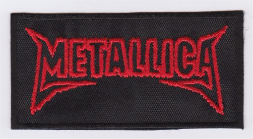 Aufnäher mit Metallica-Applikation zum Aufbügeln