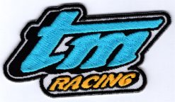 TM Racing stoffen opstrijk patch