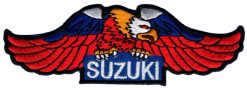 Suzuki Stoffaufnäher zum Aufbügeln