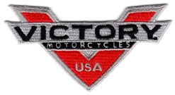 Victory Motorcycles USA stoffen opstrijk patch