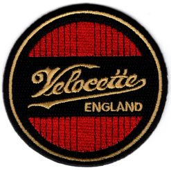 Velocette England stoffen opstrijk patch
