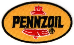Pennzoil stoffen opstrijk patch