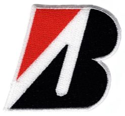 Bridgestone stoffen opstrijk patch