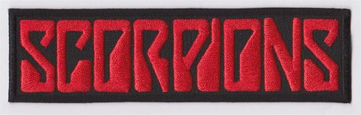 Scorpions stoffen opstrijk patch