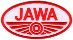 JAWA stoffen opstrijk patch