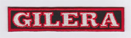 Gilera stoffen opstrijk patch