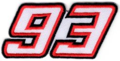 Marc Márquez 93 stoffen opstrijk patch