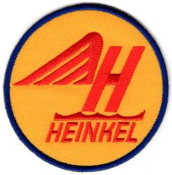 Heinkel Motorcycles stoffen opstrijk patch