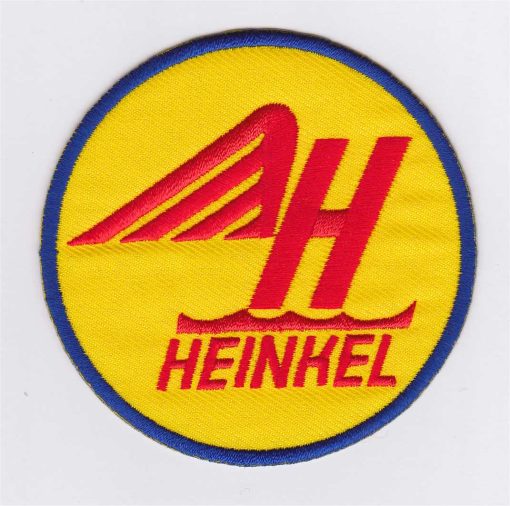Heinkel Motorcycles stoffen opstrijk patch