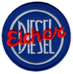 Eicher Diesel stoffen opstrijk patch