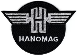 Hanomag stoffen opstrijk patch