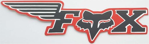 Fox Racing metallic sticker