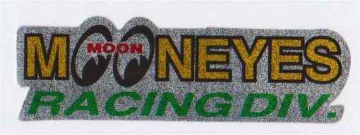 Mooneyes Racing Div. metallic sticker