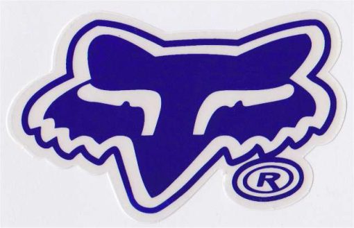 Fuchs-Rennaufkleber