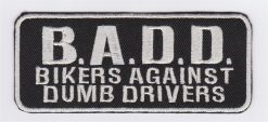 BADD Bikers gegen dumme Fahrer-Patch