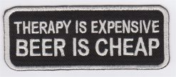 Therapy is expensive stoffen opstrijk patch