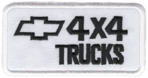Chevrolet 4x4 Trucks Applikation zum Aufbügeln