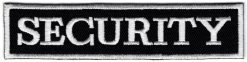 Security stoffen opstrijk patch