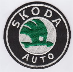 Skoda stoffen opstrijk patch
