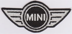 Mini stoffen opstrijk patch