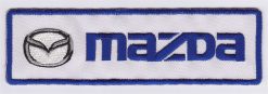 Mazda stoffen opstrijk patch