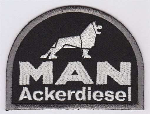 MAN Ackerdiesel Stoffaufnäher zum Aufbügeln