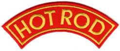 Hot Rod Applique Fer Sur Patch