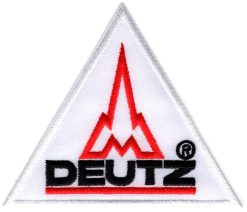 Deutz-Traktor-Applikation zum Aufbügeln