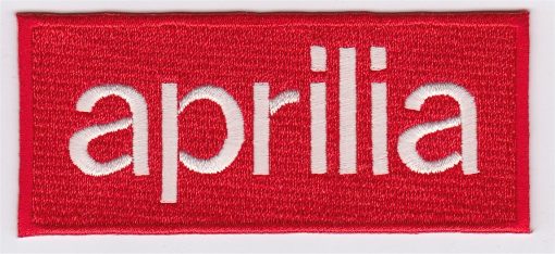 Aufnäher aus Aprilia-Stoff zum Aufbügeln