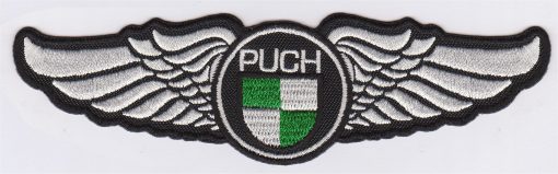 Puch stoffen opstrijk patch