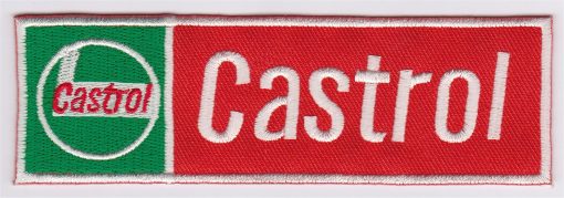 Castrol stoffen opstrijk patch