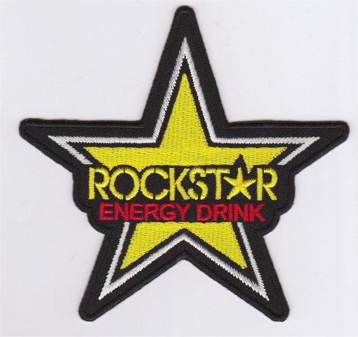 Rockstar Energy Drink stoffen opstrijk patch