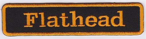 Flathead Applique Fer Sur Patch